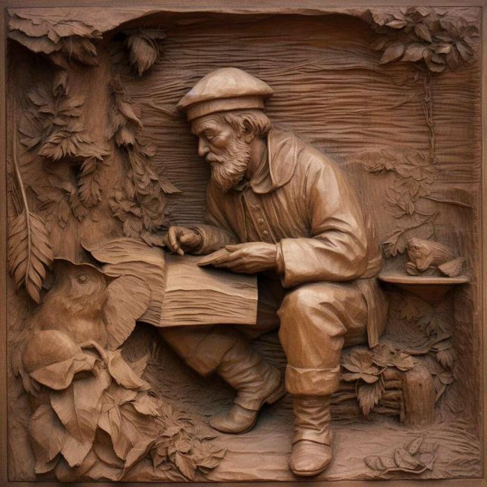 نموذج ثلاثي الأبعاد لآلة CNC 3D Art 